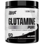 Glutamina Nutrex en polvo, 60 servidas de 5 gramos