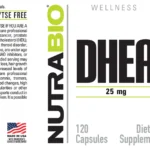 Etiqueta DHEA 25 mg NutraBio Etiqueta completa de DHEA 25 mg NutraBio