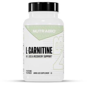 L-Carnitine 500mg NutraBio 90 Caps
