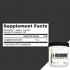 L-Arginina Polvo NutraBio Supp Fact