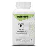 Vitamina C 1000 mg con Rose Hips NutraBio – 120 caps