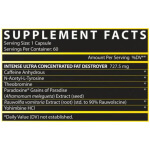 Lipo 6 Black Intense Supp Fact Lipo 6 Black Intense Supp Fact