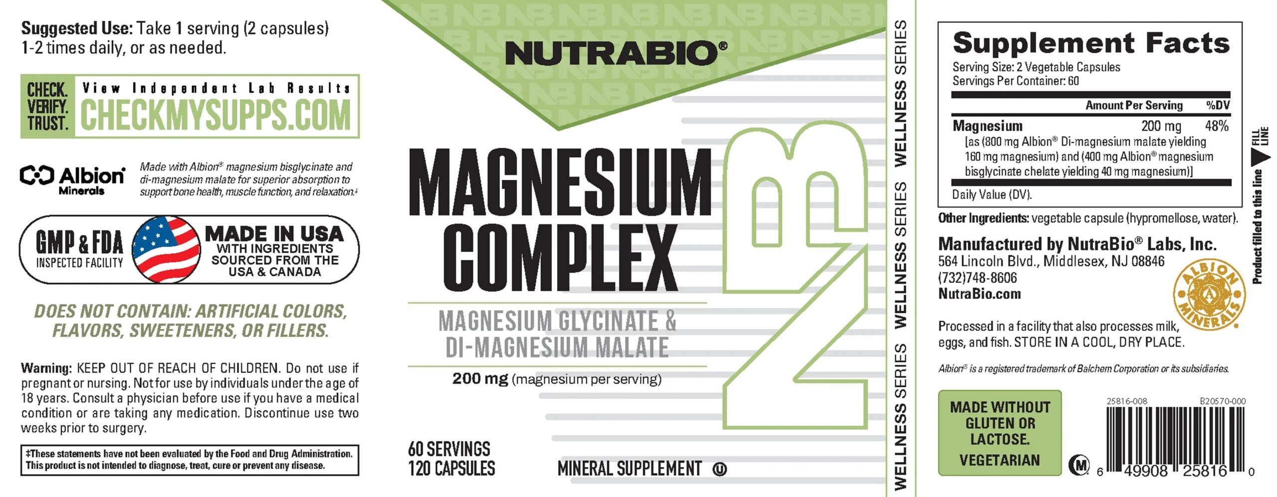 Magnesium Complex Label