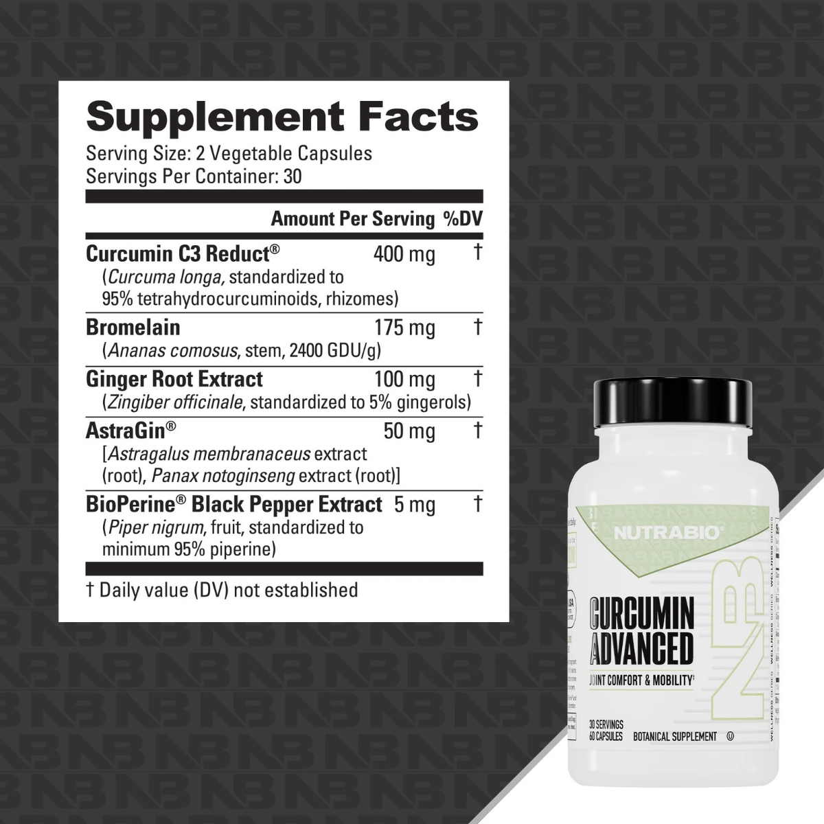 Curcumin Advanced - 60 Caps - Imagen 2