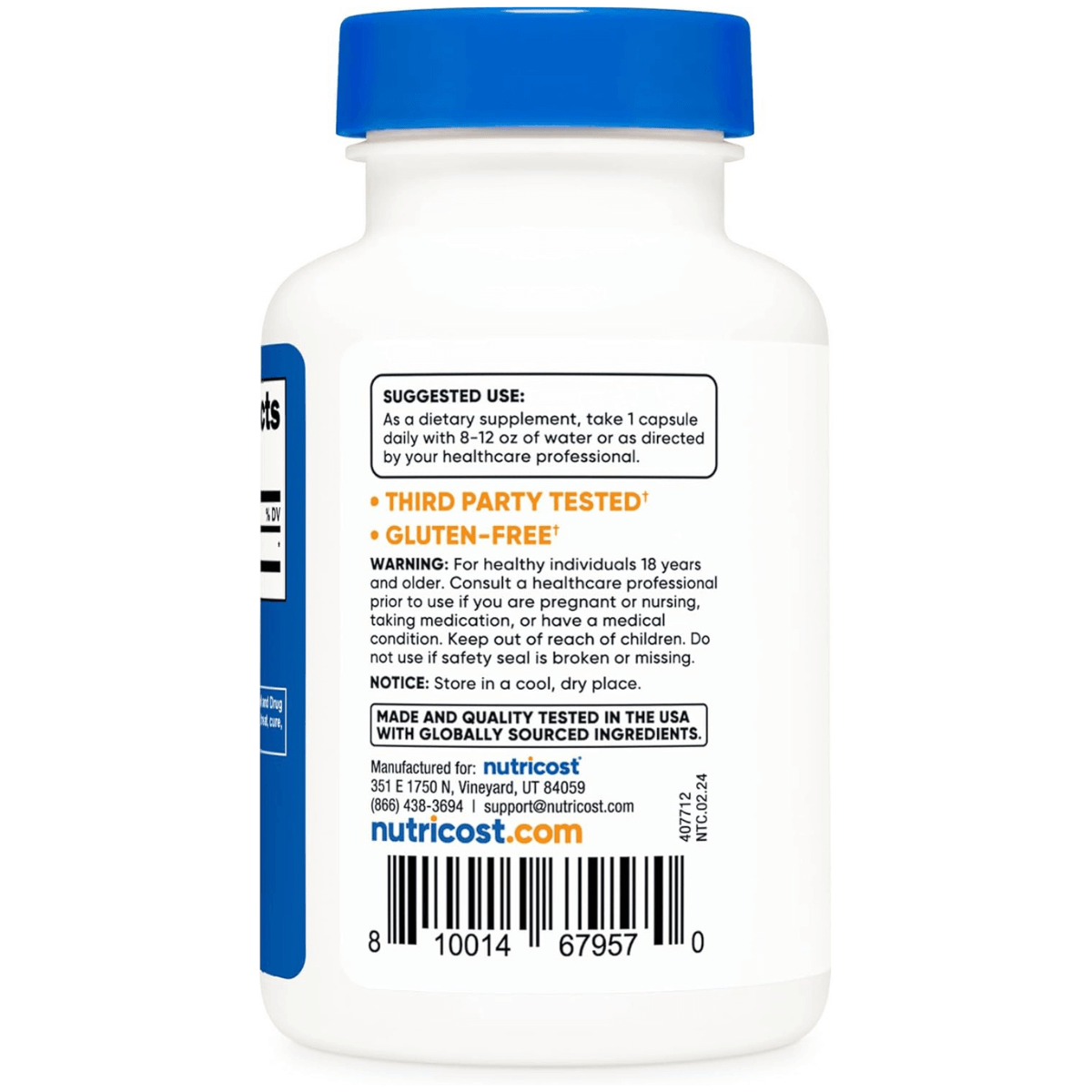 Yohimbine HCl Nutricost Yohimbine HCl 5mg