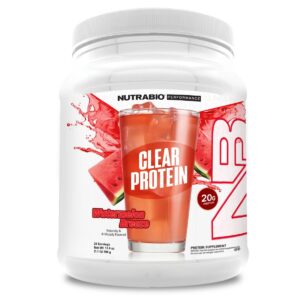 NutraBio Clear Whey Protein Isolate