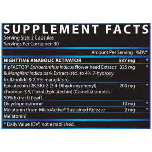 Anabol Nighttime (PM) - 60 Caps - Thumbnail Image 2