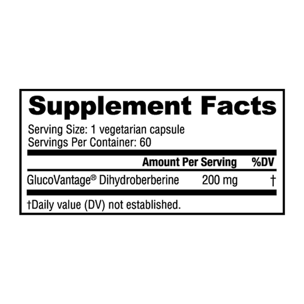 Berberine Advanced Supp Fac