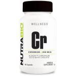 Cromo GTF (200 mcg), 90 caps – Quelato de Cromo de Alta Absorción | Kosher