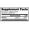 Cromo Quelato NutraBio Supp Fact