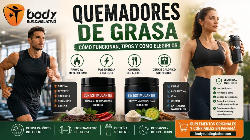 Guía sobre quemadores de grasa con estimulantes y sin estimulantes
