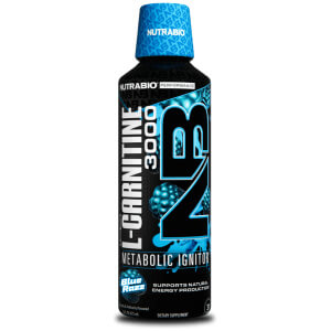Carnitina Liquida de NutraBio - Frambuesa Azul