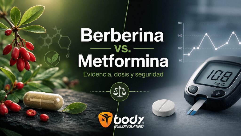 Comparación entre berberina y metformina para el manejo de la glucosa