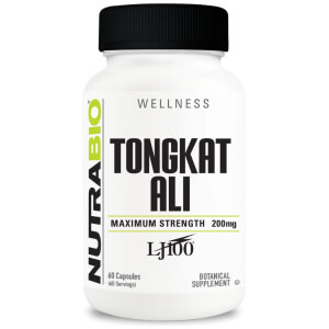 Tongkat Ali LJ100 de NutraBio, 60 capsulas de 200 mg x capsula