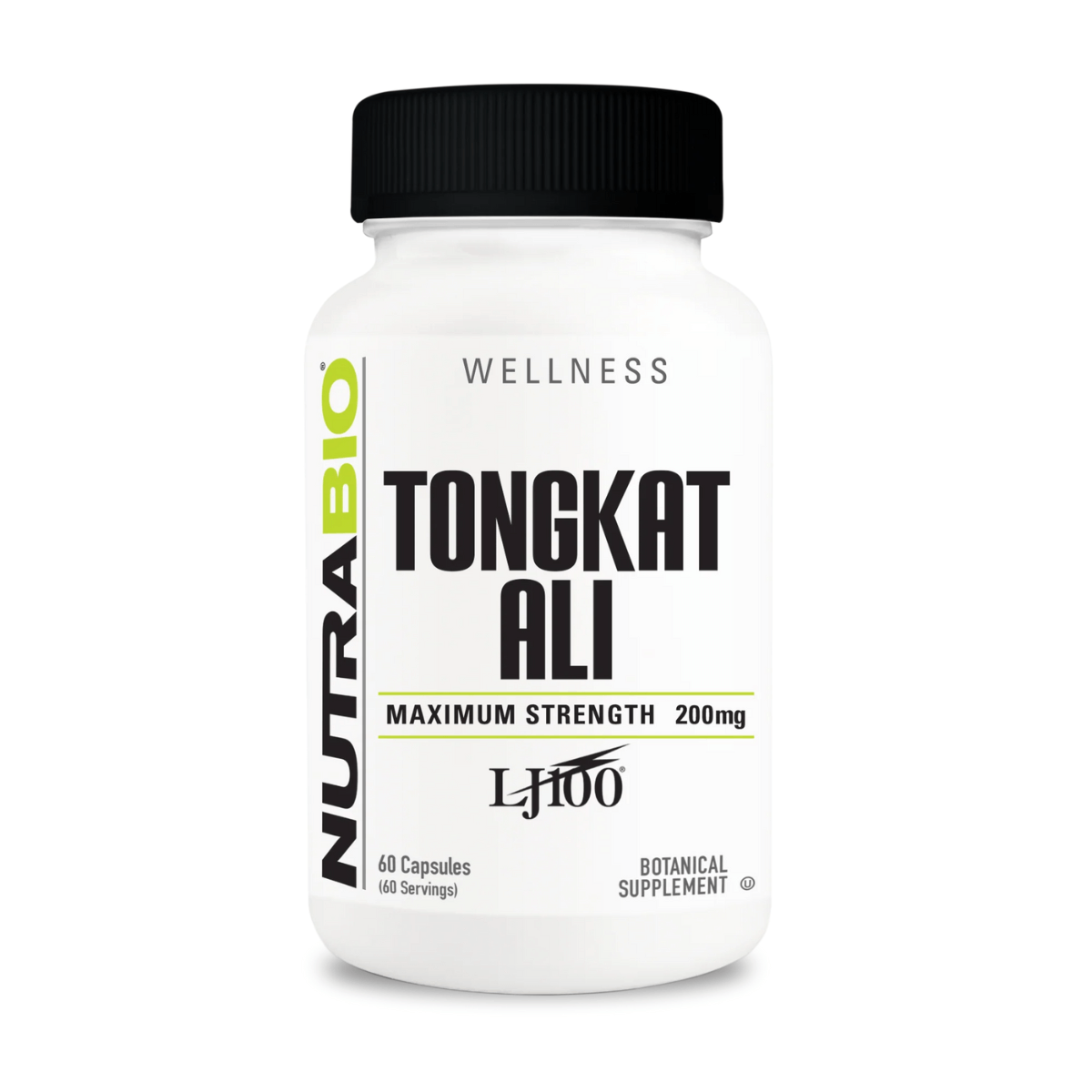 Tongkat Ali LJ100 de NutraBio Tongkat Ali LJ100 de NutraBio, 60 capsulas de 200 mg x capsula