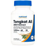 Nutricost Tongkat Ali 1000mg 60 Capsules Tongkat Ali Nutricost