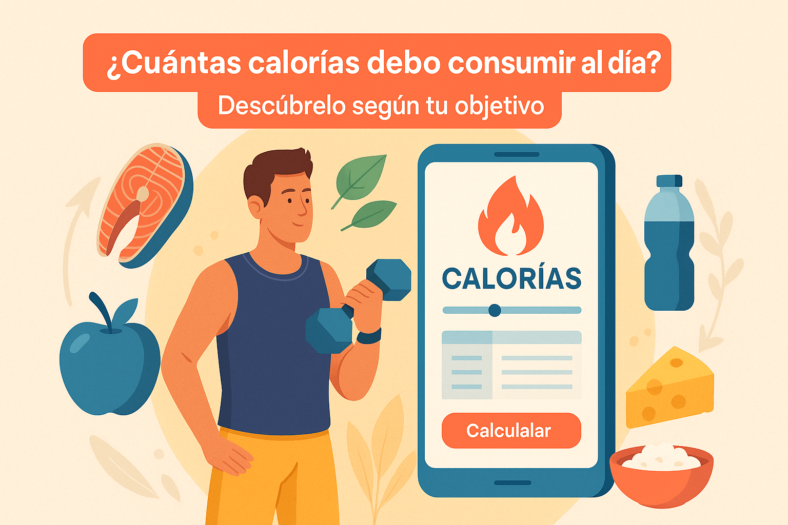 Calculadora de Calorías Diarias | Estima tus necesidades energéticas