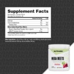 NutraBio Mega Beets Supplement Facts Supplement Facts de NutraBio Mega Beets con 5 g de remolacha y 1.1 g de NO3-T