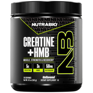 Creatina (5g) + HMB (3g) - Sin Sabor | Sello Kosher (30 servidas)