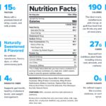 Legion Protein Bar Crispy Treats Supp Fact