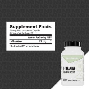 L-Theanine NutraBio Supp Fact