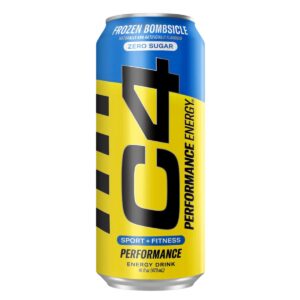 C4 Energy Drink – Bebida Energética Pre-Entreno (200mg Cafeína)