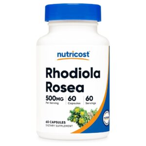 Nutricost Rhodiola Rosea 500 mg (60 vege caps)
