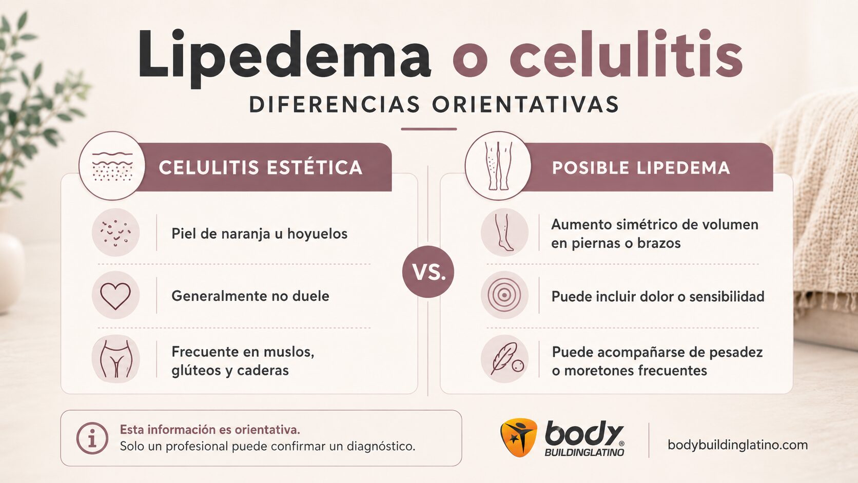 Lipedema o Celulitis