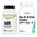 Combo Balance Femenino 40:1 + CoQ10 Combo Inositol 40:1 y CoQ10 100 mg para bienestar femenino