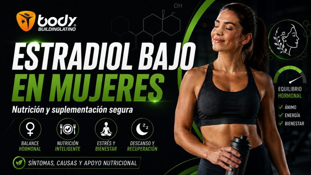 Guía de nutrición y suplementación segura ante estradiol bajo en mujeres jóvenes