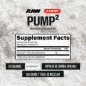Raw Pump 2 - Glycerol Polvo Supp Fact