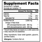 Omega 3 - Aceite de Pescado NutraBIO Omega 3 - Aceite de Pescado NutraBIO