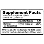 Vitamina D3 2000 IU | Kosher