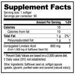 CLA (800mg) 90 Softgels | NutraBIO
