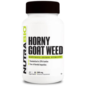 Horny Goat Weed (500mg) 90 Vegetable Capsules